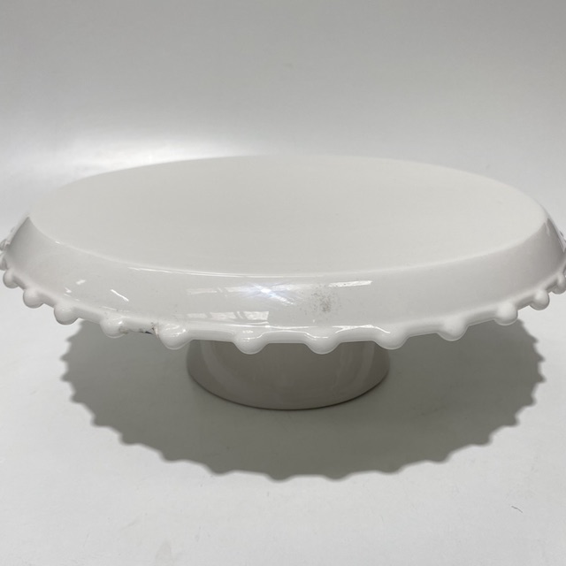 CAKE STAND, White Contemp